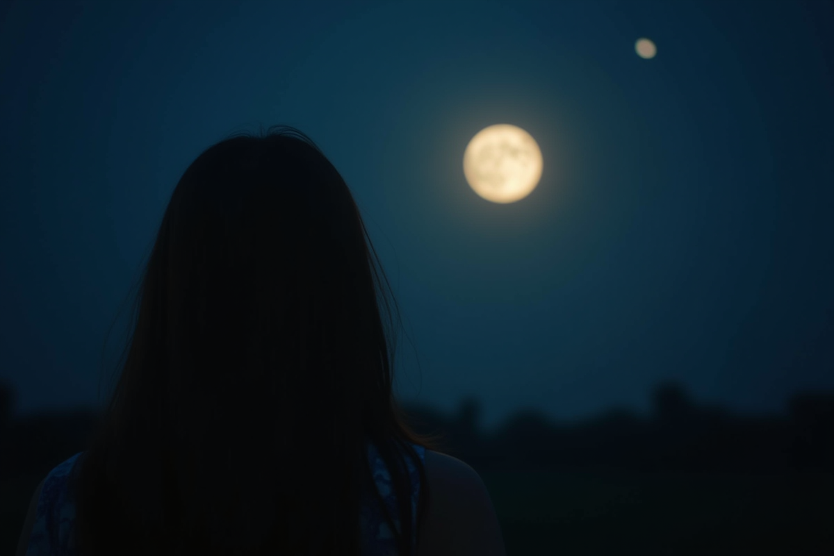 lune cheveux