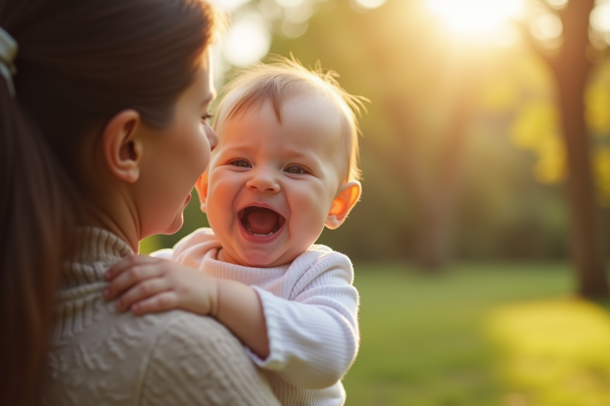 bébés rieurs