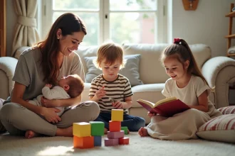Différents stades de croissance de l'enfant de la conception à la puberté