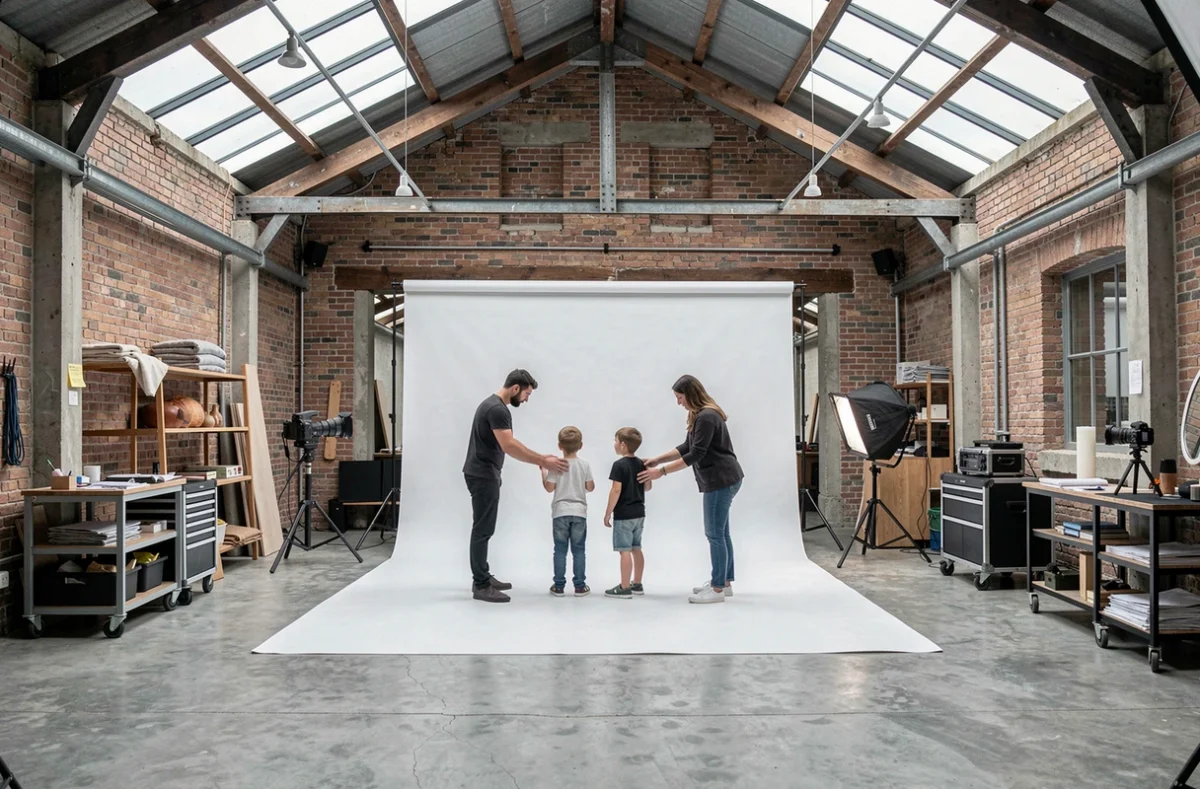 Les Ateliers du Lux, studio photo professionnel dans un loft industriel à Pau